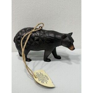 Jim Shore Black Bear Heartwood Creek Unbearable Retired Ornament With Tags